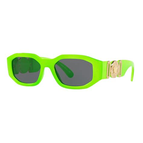 versace green sunglasses.